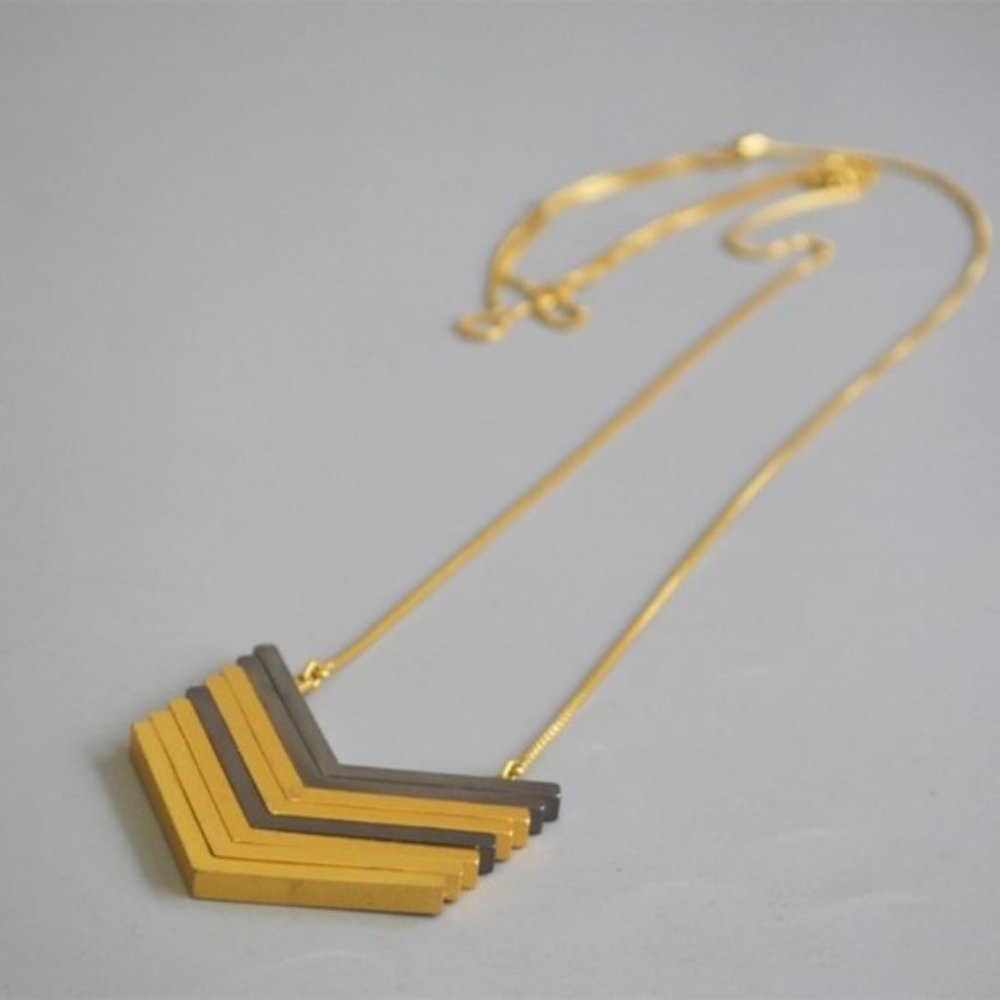 Madewell Arrowstack Necklace